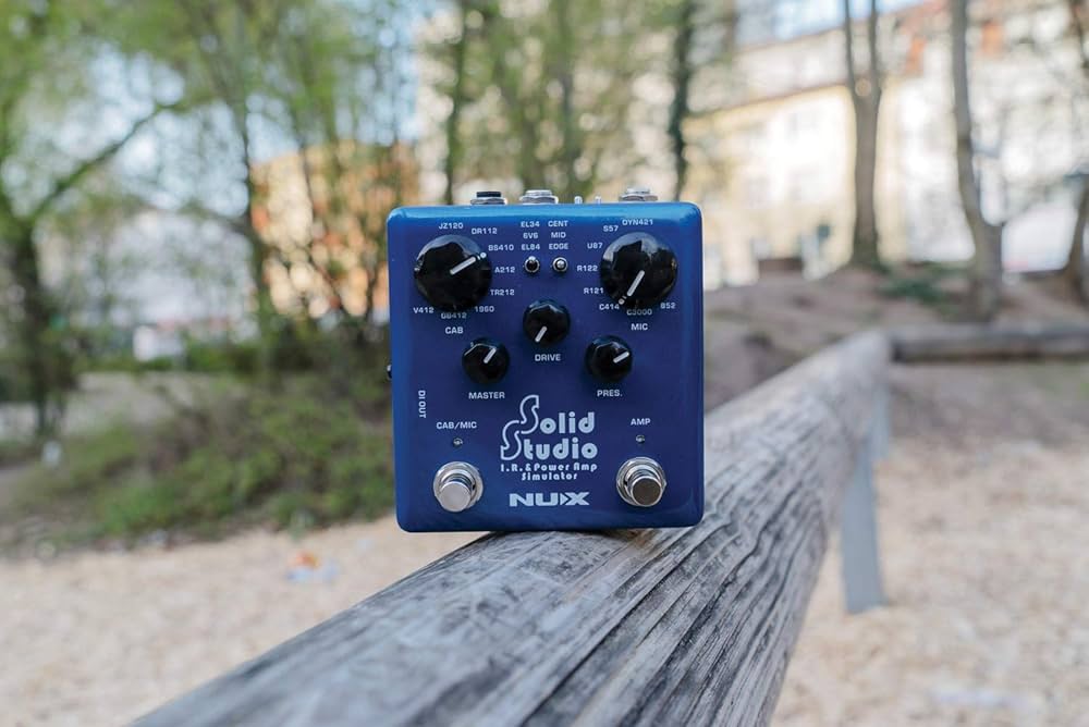 Nux NSS-5 Solid Studio IR & Power Amp Simulator, symulator